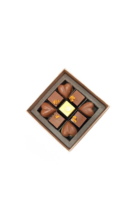 Chocolote hearts box