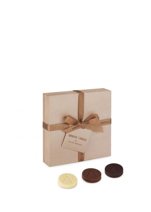 Assorted chocolate disks 200 g