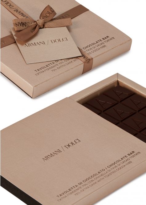 75% cocoa dark chocolate with roasted cocoa beans 60g