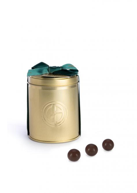 Dark chocolate hazelnut dragées 200g Winter collection